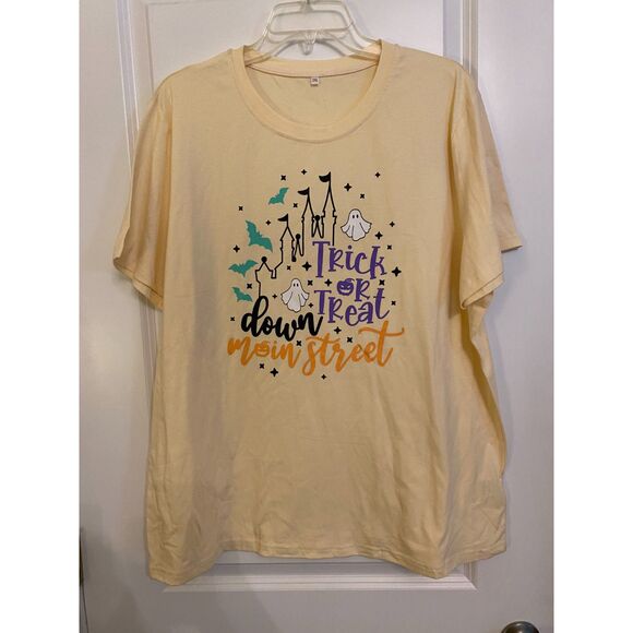 Trick or Treat Down Main Street T-Shirt - Picture 1 of 3